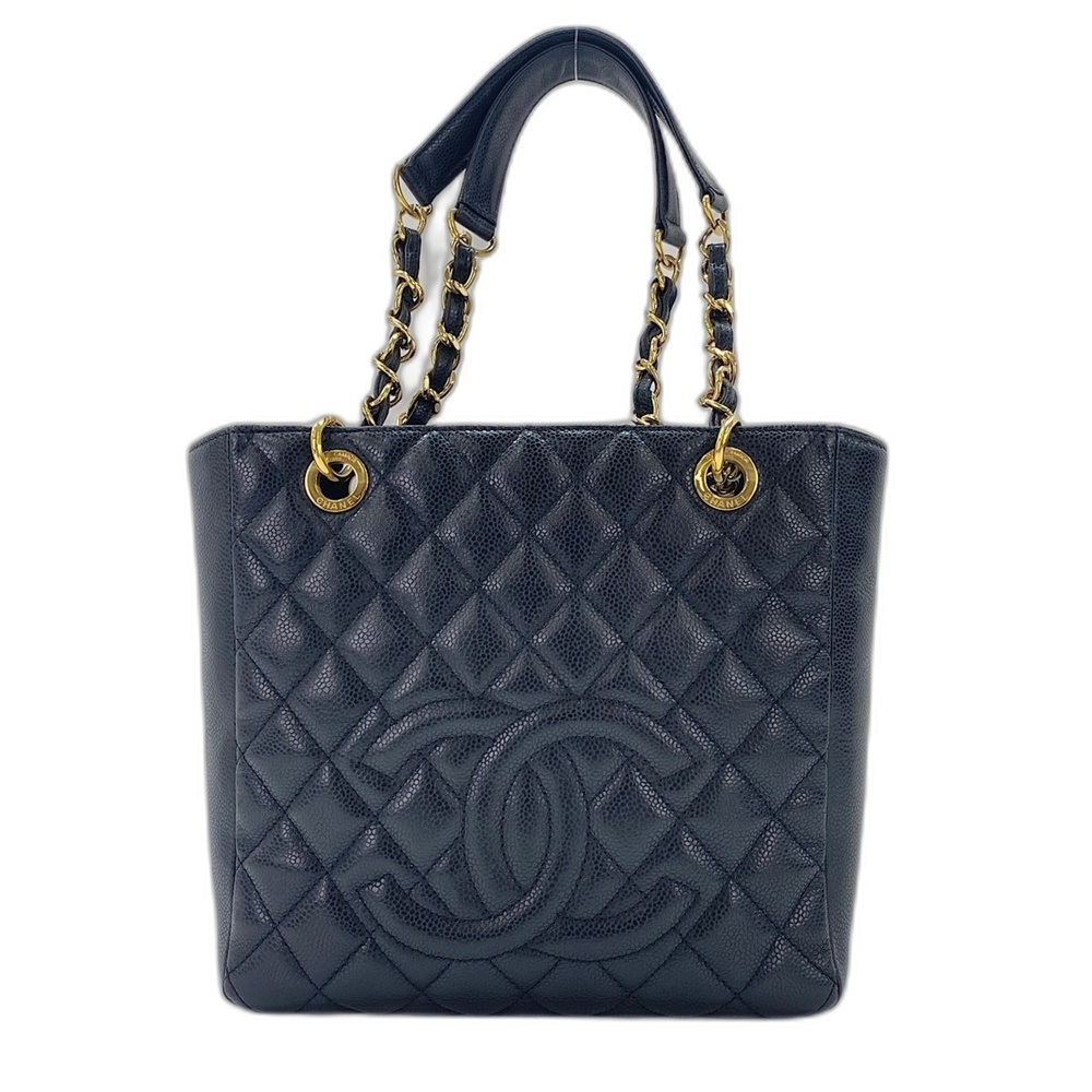 CHANEL Matelassé PST Handbag, Black
